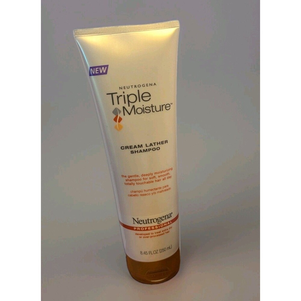 Neutrogena Triple Moisture Cream Lather Shampoo 8.5 oz Discontinued New